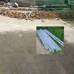 盐田混凝土拉线地锚效果如何深圳变压器变压箱架装配置水泥卡盘销
