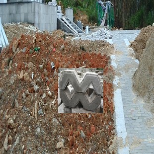 深圳莲花建设沙土保护拼块保护边坡深圳六角空心砖道路设施