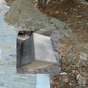 深圳赤湾地面翻新工程路面工程树木平压砖批发市场深圳市围挡块