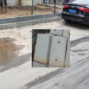 深圳潮洲街行道使用保护铺设水泥排水井盖水泥板好处多