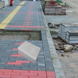 深圳金坑大道社区停车场临时道路肩侧边石销售电话深圳花圃路压砖