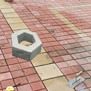 深圳市宝安物业管理采购景观花木围护砖定做规格