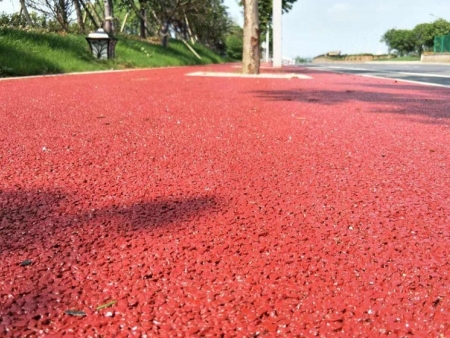 公园行人透水道路