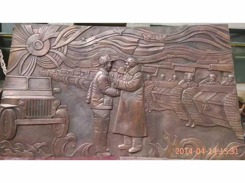 兰州广场锻铜雕塑订做