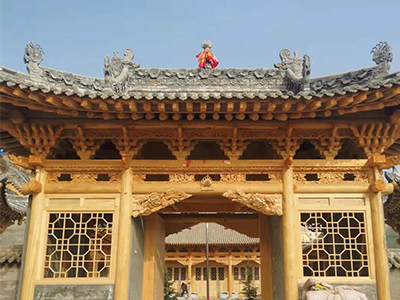 陇南古代建筑模型