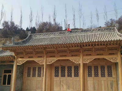 武威藏式佛寺古建筑维修设计