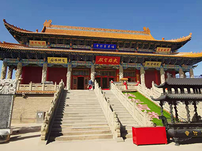 海西藏式佛堂建筑维修设计