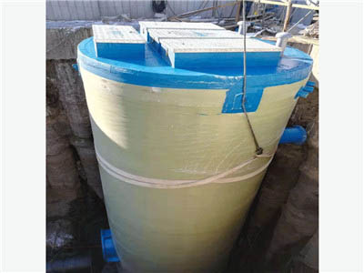 浙江玻璃钢一体化预制提升泵站图片