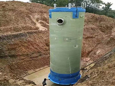 青海雨水处理一体化泵站安装