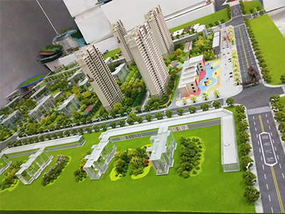 海东房地产建筑沙盘模型设计