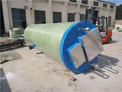 安徽玻璃钢一体化污水泵站设备安装
