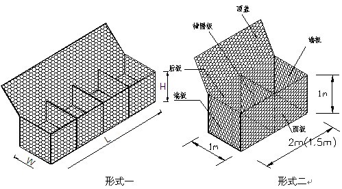 岸坡水利护脚格宾笼