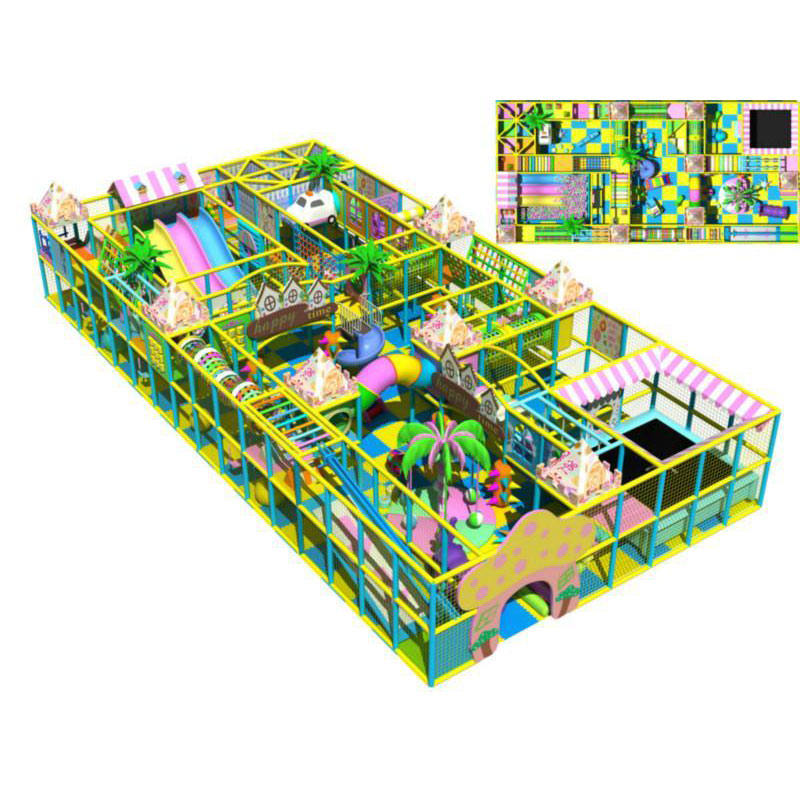 日托中心森林主题淘气堡室内游乐场设备
