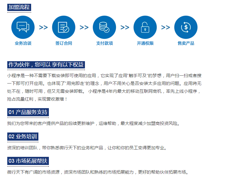 去中心化小程序成中心，微行天下现火热招商中