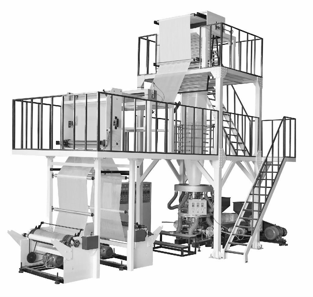供应三至五层共挤吹膜机——瑞行塑料机械