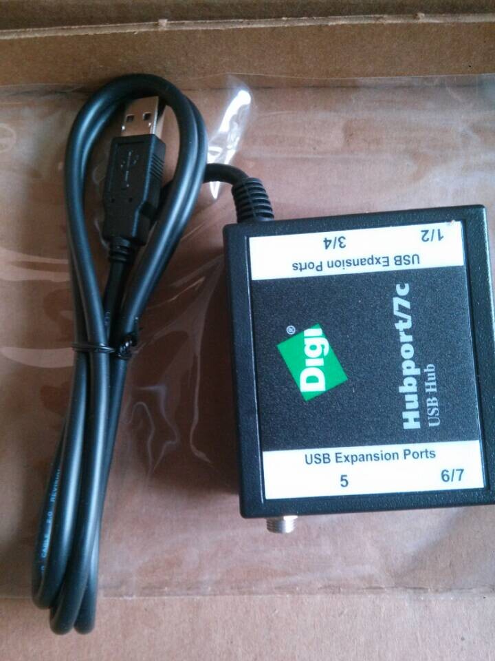 DIGI HUBPORT/7C USB 以太网集线器