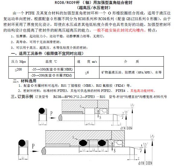 专业生产超高压密封产品-青岛睿辰密封【行业 推荐！】