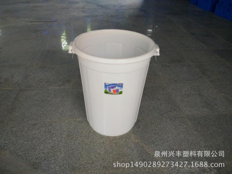 塑料大水桶190升大号水桶水缸工业用白色大桶全新料耐腐蚀工业