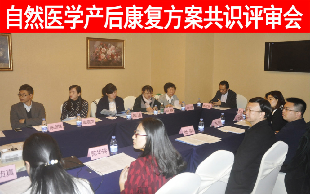 广东省自然医学研究会自然医学产后康复方案共识评审会成功举办