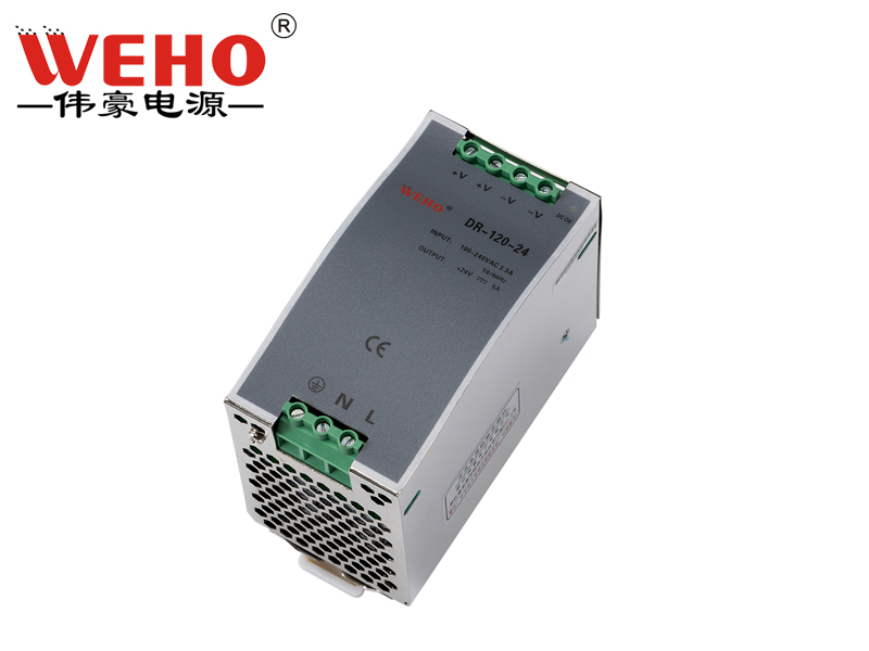 伟豪电源厂家直销导轨式电源DR-120导轨电源12V