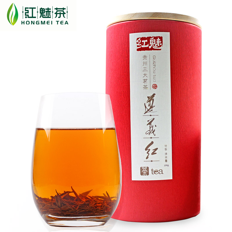 遵义红茶特级浓香型正品古树茶叶蜜香红茶罐装100g