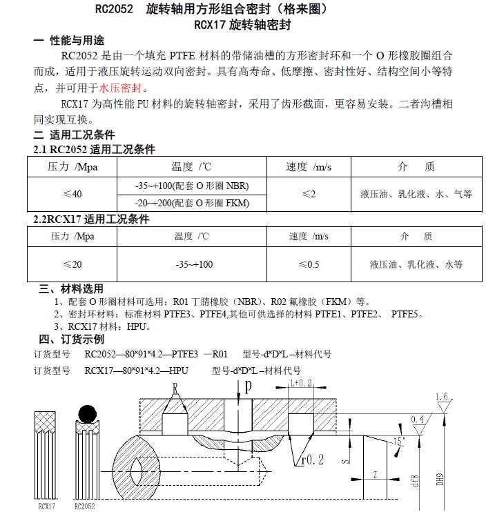 【荐】旋转密封、旋转封、旋转密封件---青岛睿辰密封