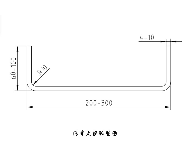 汽车大梁生产线