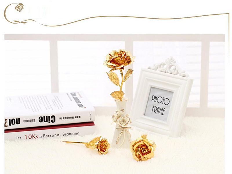 创意情人节礼物-的金箔玫瑰花巨峰工艺品有限公司优惠供应