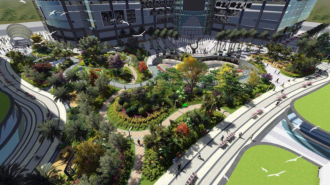 临夏城市广场景观规划设计-靠谱的甘肃广场景观规划设计公司