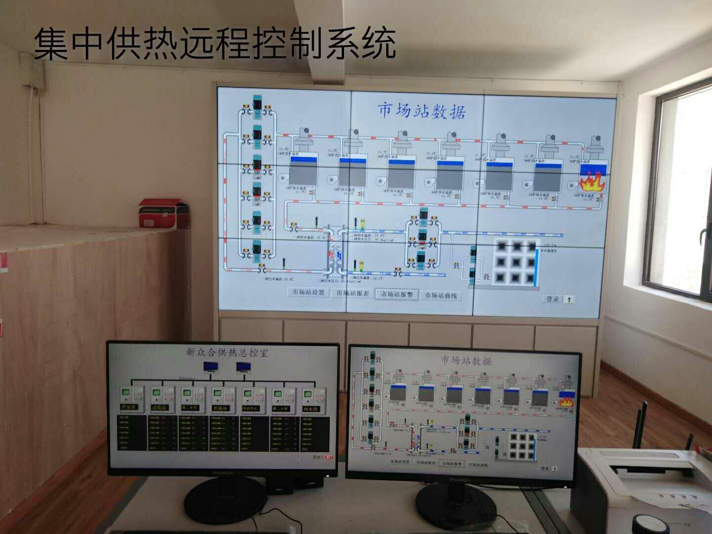 集中供热远程控制系统