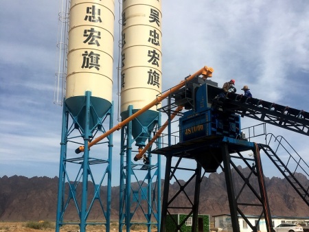 甘肃搅拌站-混凝土搅拌站厂家-宏旗建机