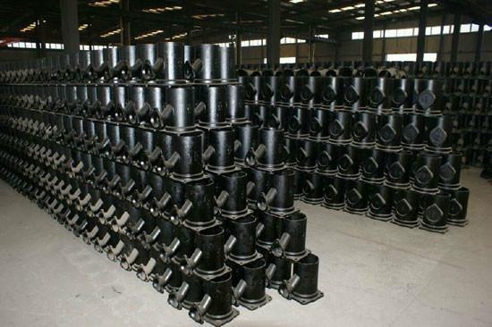 北京铸铁管厂家  北京联通铸管提供的柔性铸铁管三通四通