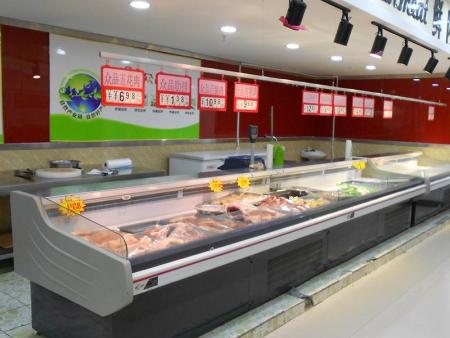 威海超市肉类保鲜冷柜冷藏柜安装维修厂家