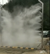 喷雾消毒设备系统,移动式喷雾消毒厂家,人行通道消毒设备