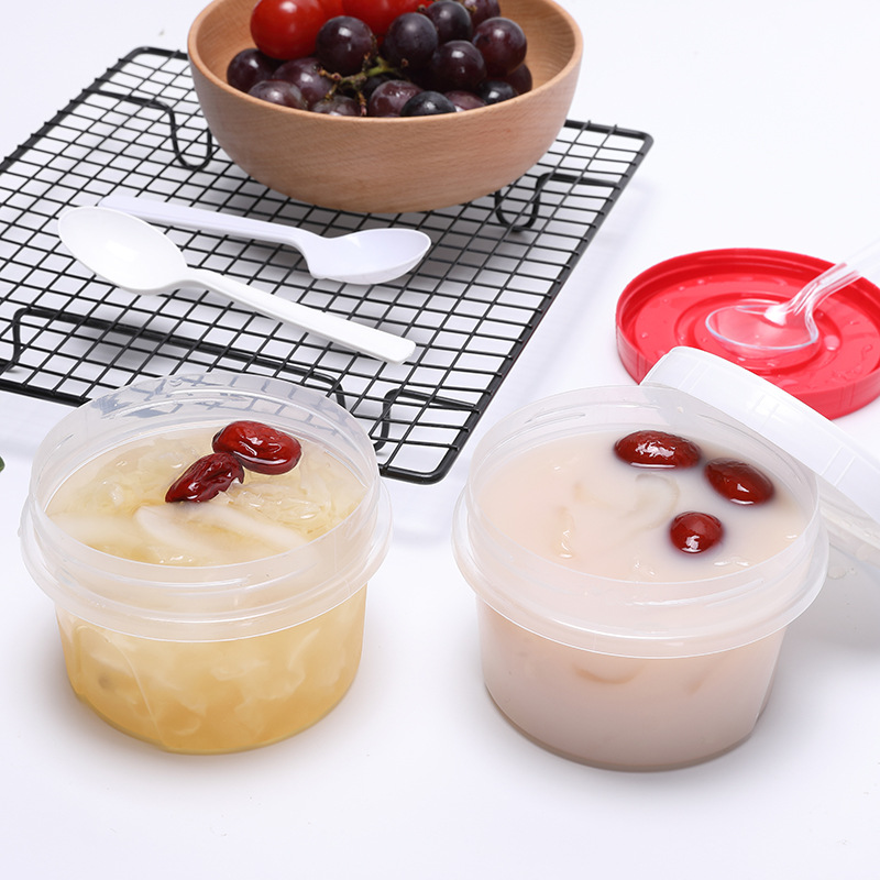 广州批发一次性甜品螺旋汤杯打包碗