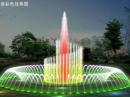 南阳水景气爆喷泉定制