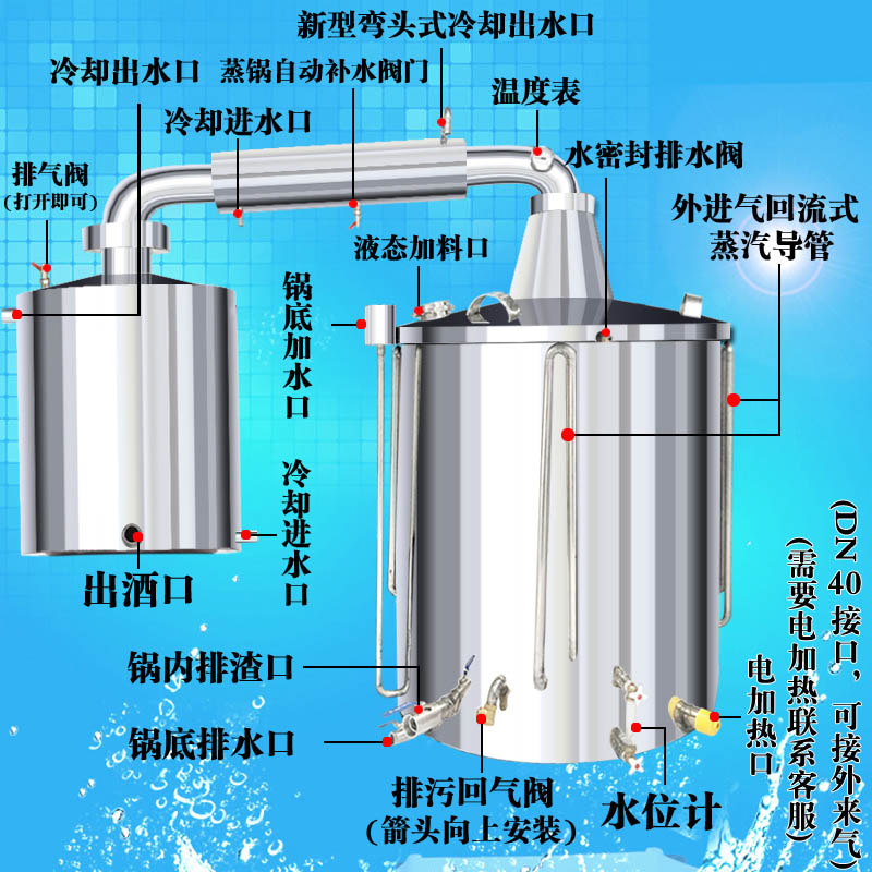 天津分体式不锈钢酿酒设备哪家好