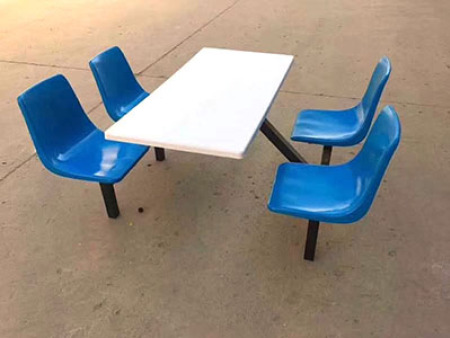 武威食堂餐桌椅安装