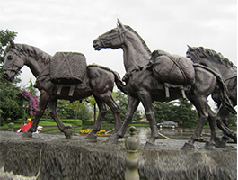 滨州公园铸铜雕塑设计