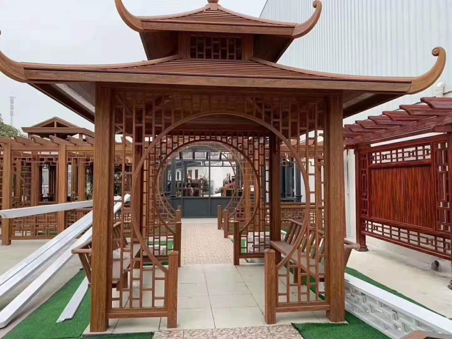 江蘇別墅鋁藝花架制造