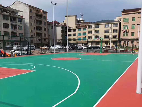 长沙塑胶球场跑道多少钱一平方