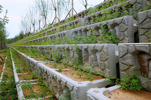 渭南护坡墙砖-商洛水利混凝土护坡砖-商洛河道生态护坡砖