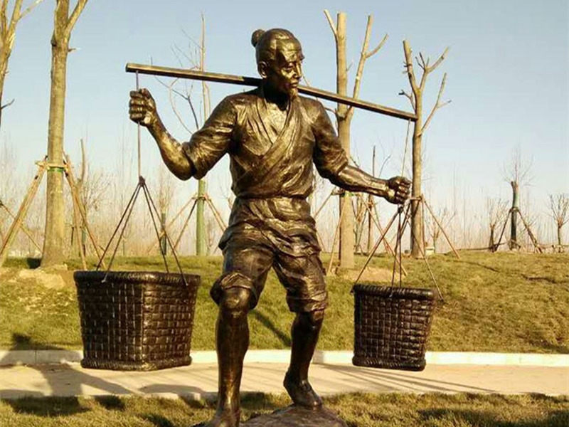 东营金属人物雕塑铸造