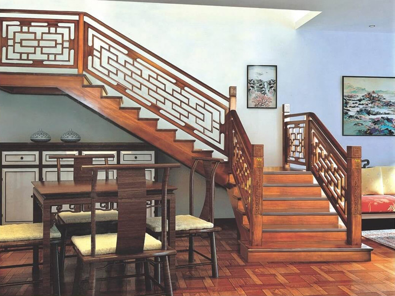 贵州复式实木楼梯尺寸