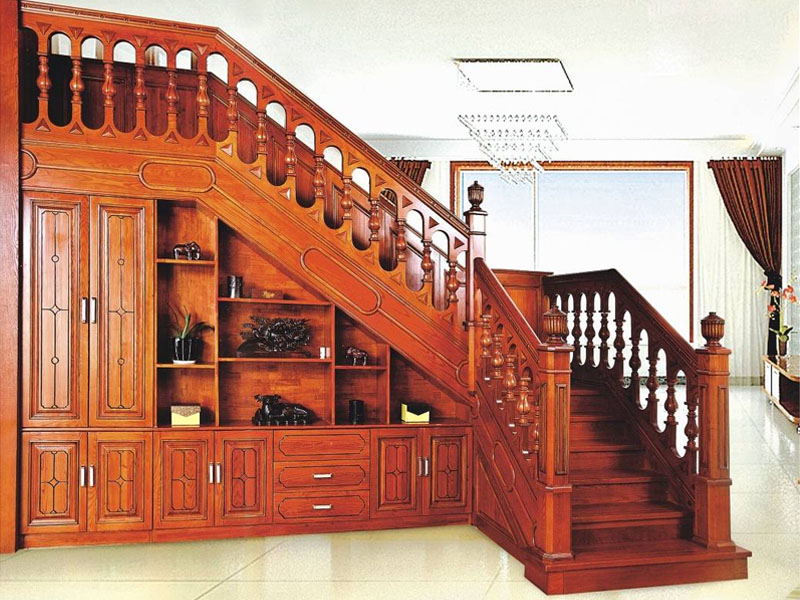 贵州实木别墅楼梯规格