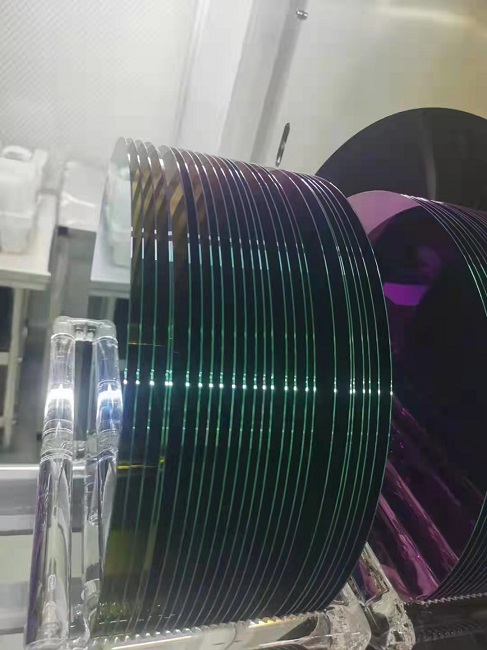 重庆6寸二氧化硅SiO2薄膜双面湿氧热氧化单晶硅片厂家