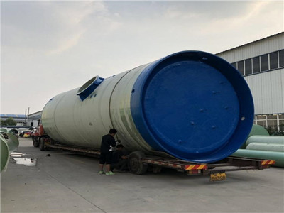 湖北玻璃钢污水提升泵站厂家销售
