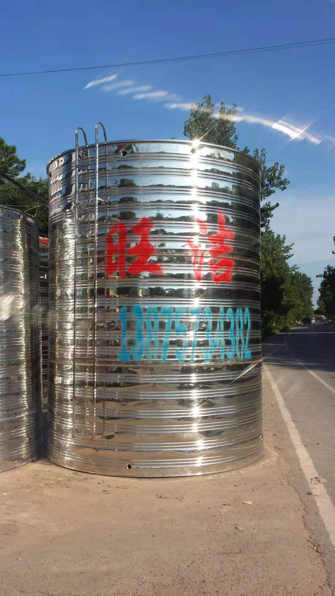 永州不锈钢圆筒形保温水塔厂家,圆柱形保温水塔厂家