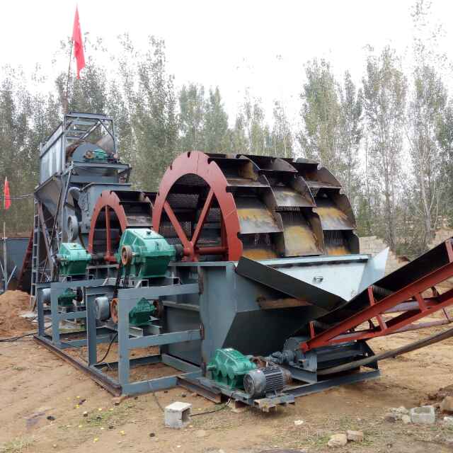 江苏移动式水轮洗沙机厂家