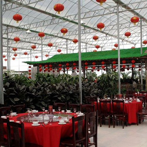 甘肃玻璃温室生态餐厅承建商,生态园餐厅温室建造商